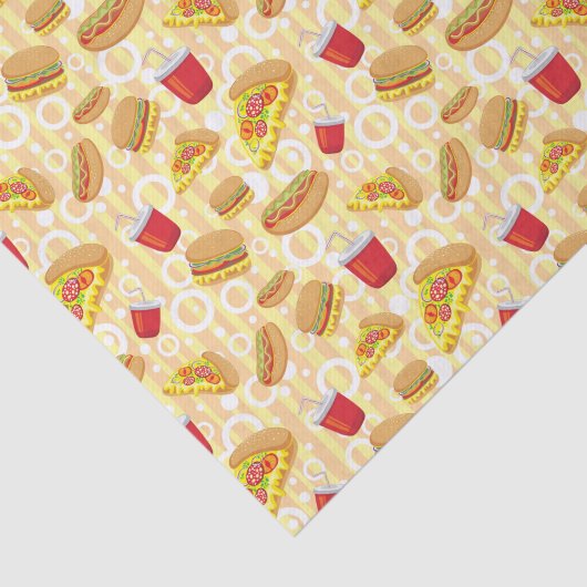 Papier Mousseline Aliments de préparation rapide (Détail)