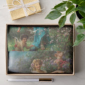 Papier Mousseline Allégation du printemps avec Cupidon par Hans Zatz (Cadeau)