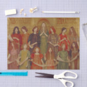 Papier Mousseline Alleluia (par Thomas Cooper Gotch) (Artisanat)