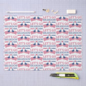 Papier Mousseline Allez Brandon USA Drapeaux (Artisanat)