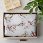 Papier Mousseline Allons-y ! Yellow Labrador Retriever - mignon chie (Cadeau)