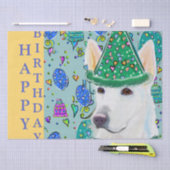 PAPIER MOUSSELINE ALMAN SHEPHERD (Artisanat)