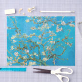 Papier Mousseline Almond Blossom Vincent Van Gogh (Artisanat)