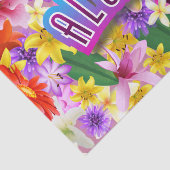 Papier Mousseline Aloha ! (Détail)