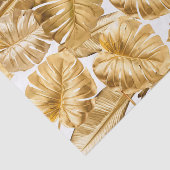 Papier Mousseline Aloha feuille tropical de Monstera de parties (Détail)