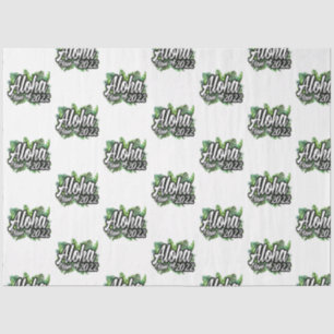 Papier Mousseline Aloha Tropical Luau Classe de Graduation Party 202