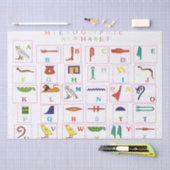 Papier Mousseline Alphabet Hiéroglyphique (Artisanat)