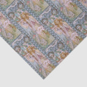 Papier Mousseline Alphonse Maria Mucha – Jugendstil Art nouveau DIY (Détail)