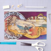 Papier Mousseline Alphonse Mucha (Artisanat)