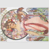 Papier Mousseline Alphonse Mucha (Recto)