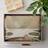 Papier Mousseline Alphonse Mucha Art Déco Déco Art Nouveau (Cadeau)