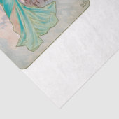 Papier Mousseline Alphonse Mucha Art Nouveau Saisons Découpage (Détail)