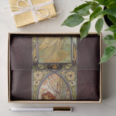 Papier Mousseline Alphonse Mucha, Contemplation du soir (Cadeau)