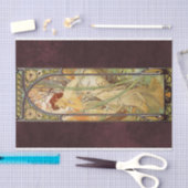 Papier Mousseline Alphonse Mucha, Contemplation du soir (Artisanat)