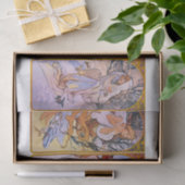 Papier Mousseline Alphonse Mucha | Les Saisons - 1897 (Cadeau)