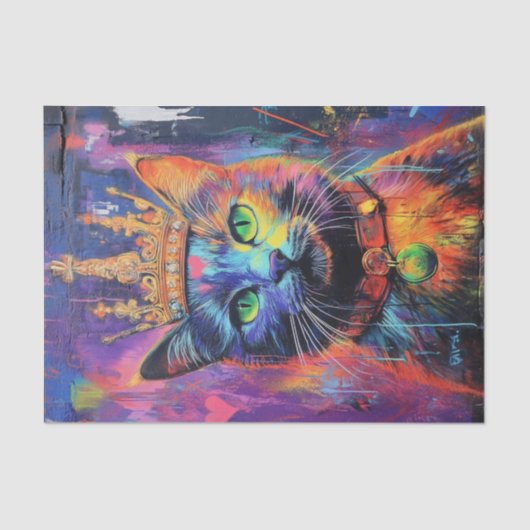 Papier Mousseline Altesse royale du chat11 (Recto)