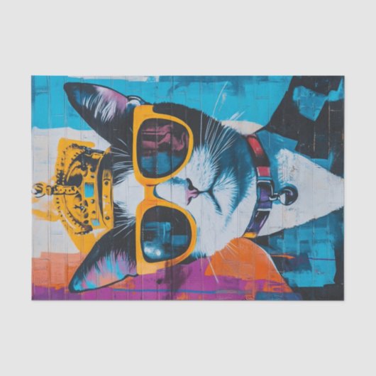 Papier Mousseline Altesse royale du chat12 (Recto)