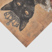 Papier Mousseline Altesse royale du chat2 (Détail)