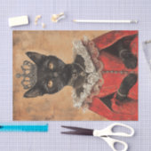 Papier Mousseline Altesse royale du chat2 (Artisanat)