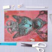 Papier Mousseline Altesse royale du chat5 (Artisanat)