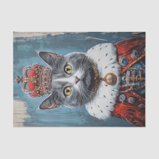 Papier Mousseline Altesse royale du chat9 (Recto)