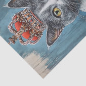 Papier Mousseline Altesse royale du chat9 (Détail)