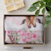 Papier Mousseline Amateurs de girafe de la jungle de découpage (Cadeau)