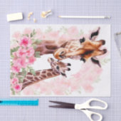 Papier Mousseline Amateurs de girafe de la jungle de découpage (Artisanat)