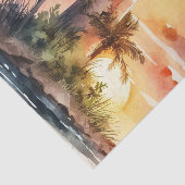 Papier Mousseline Amateurs de phare aquarelle de découpage (Détail)