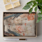 Papier Mousseline Amateurs d'oiseaux aux jolies fleurs (Cadeau)