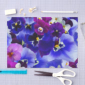 Papier Mousseline Ambiance florale (Artisanat)