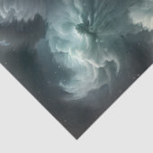 Papier Mousseline Âme solitaire forte - Découpage - (Détail)