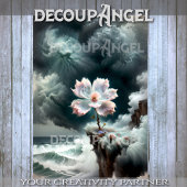 Papier Mousseline Âme solitaire forte - Découpage -