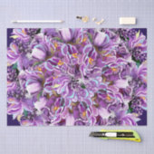 Papier Mousseline Âme violette (Artisanat)