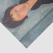 Papier Mousseline Amedeo Modigliani - Femme aux yeux bleus (Détail)
