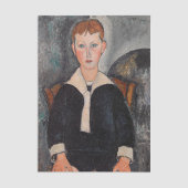 Papier Mousseline Amedeo Modigliani - Garçon en Sailor