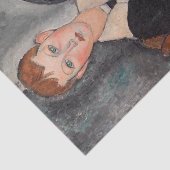 Papier Mousseline Amedeo Modigliani - Garçon en Sailor (Détail)