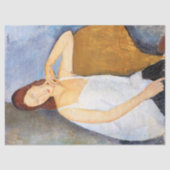 Papier Mousseline Amedeo Modigliani - Jeanne Hebuterne (Recto)