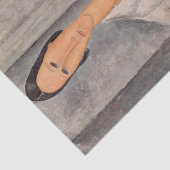 Papier Mousseline Amedeo Modigliani - Madame Hanka Zborowska Leaning (Détail)