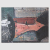 Papier Mousseline Amedeo Modigliani - Madame Pompadour (Recto)