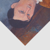 Papier Mousseline Amedeo Modigliani - Monsieur Deleu (Détail)