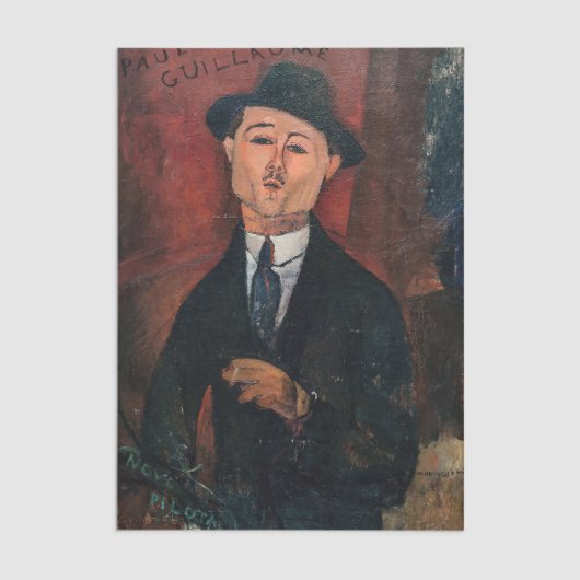 Papier Mousseline Amedeo Modigliani - Paul Guillaume, Novo Pilota