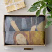 Papier Mousseline Amedeo Modigliani - Portrait Jeanne Hebuterne #2 (Cadeau)