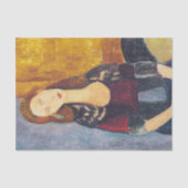 Papier Mousseline Amedeo Modigliani - Portrait Jeanne Hebuterne #2 (Recto)