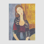 Papier Mousseline Amedeo Modigliani - Portrait Jeanne Hebuterne #2