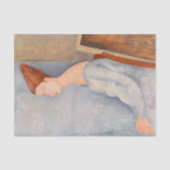 Papier Mousseline Amedeo Modigliani - Portrait Jeanne Hebuterne #3 (Recto)