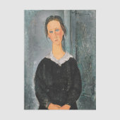 Papier Mousseline Amedeo Modigliani - Serveuse