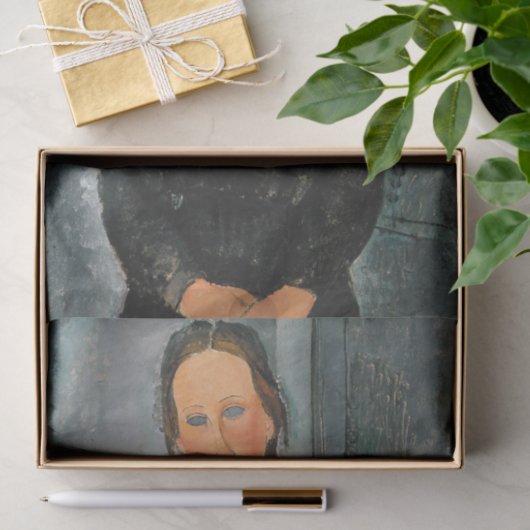 Papier Mousseline Amedeo Modigliani - Serveuse (Cadeau)