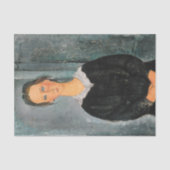 Papier Mousseline Amedeo Modigliani - Serveuse (Recto)