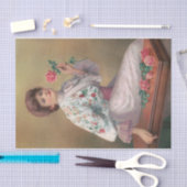 Papier Mousseline American Beauties (1890) par Anonymous (Artisanat)